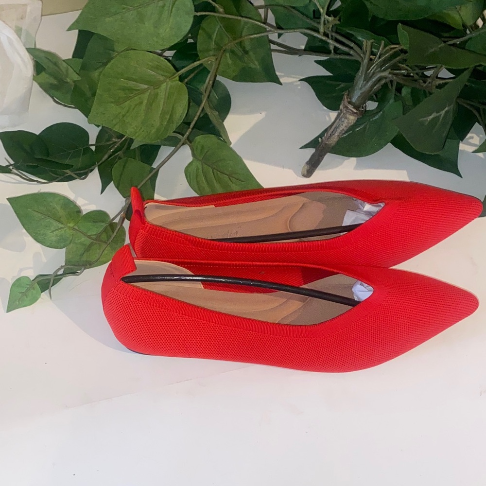 Chic Red Women's Loafers